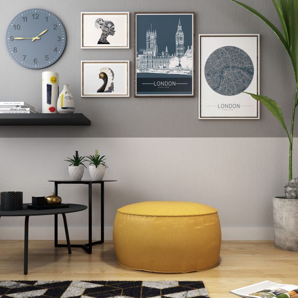 casa arredamento, con interno parete orologi, casa Accessori, comfort,  moderno parete arredamento, lusso parete orologi, elegante casa  ispirazione. il concetto di generativo ai 29174849 Stock Photo su Vecteezy